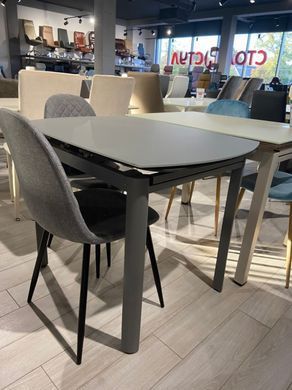 Стіл Обідній DAOSUN DT 8109 100-70 Сірий сатин фотографія
