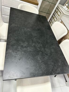 Стіл розкладний TML-896 VETRO 140(200)x90 Імперіал Графіт Чорний фотографія