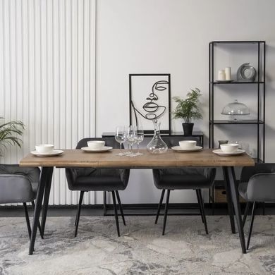 Стул бархатный MEBEL ELITE VIKI Velvet серый фотография