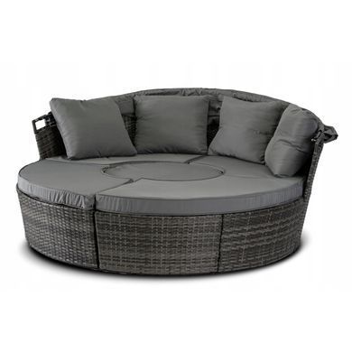 Комплект садових меблів MEBEL ELITE CALIFORNIA Чорний