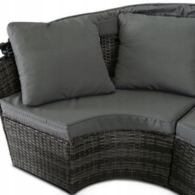 Комплект садових меблів MEBEL ELITE CALIFORNIA Чорний