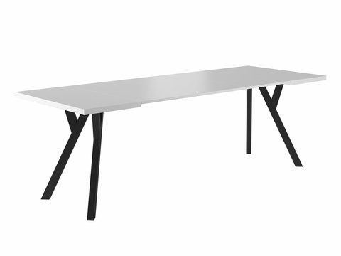 Стол Раскладной MERLIN Signal 90(240)x90 Белый Мат ** фотография