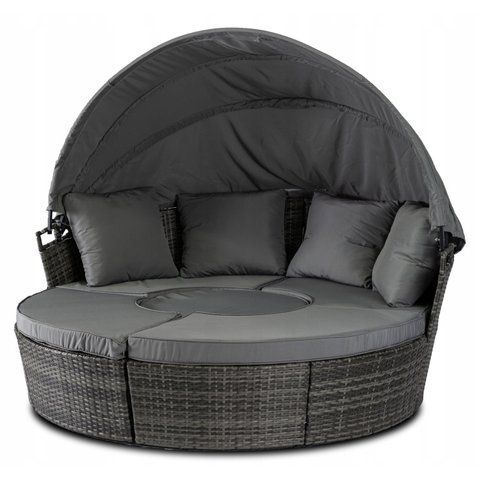 Комплект садовой мебели MEBEL ELITE CALIFORNIA Черный