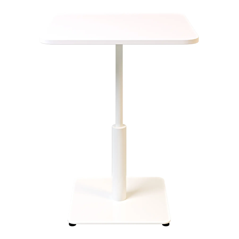 Стол Ibiza Soft light Lovko 70x70 Белый металл/белый фотография