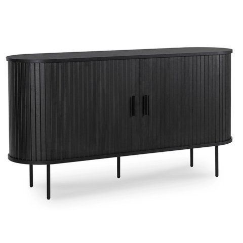 Комод MEBEL ELITE NATE Чорний фотографія