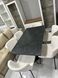Стіл розкладний TML-896 VETRO 140(200)x90 Імперіал Графіт Чорний
