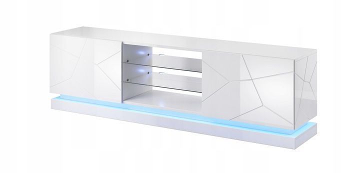 ТВ Тумба QIU RTV Cama 160 Білий / Білий фотографія