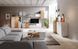 Стіл журнальний Perfect Home 3Д / 3D 100 Білий/дуб крафт золотий