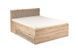 Кровать BORNEO Halmar 160х200 Дуб Артизан/Черный