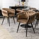 Стілець оксамитовий MEBEL ELITE ELENA Velvet Беж