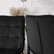Стул бархатный MEBEL ELITE RIO Velvet, Черный