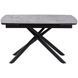 Стол раскладной PALERMO GREY STONE Concepto 140(200)x90 Керамика Глянец Серый