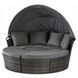 Комплект садових меблів MEBEL ELITE CALIFORNIA Чорний