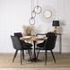 Стул бархатный MEBEL ELITE RIO Velvet, Черный
