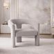 Крісло м'яке MEBEL ELITE LILLE Velvet Сірий