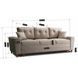 Диван 3-х місний оксамитовий MEBEL ELITE EMIL Velvet 230 см Бежевий