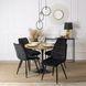 Стул бархатный MEBEL ELITE RIO Velvet, Черный
