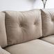 Диван 3-х місний оксамитовий MEBEL ELITE EMIL Velvet 230 см Бежевий