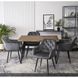 Стул бархатный MEBEL ELITE VIKI Velvet серый