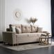 Диван 3-х місний оксамитовий MEBEL ELITE EMIL Velvet 230 см Бежевий