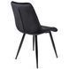Стул бархатный MEBEL ELITE RIO Velvet, Черный