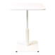Стіл Ibiza Soft light Lovko 70x70 Білий метал/білий