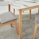 Стіл розкладний Леонардо 120(160)х75 Onto Мармур білий / дерево