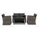 Комплект садових меблів MEBEL ELITE DOVER Сірий