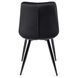 Стул бархатный MEBEL ELITE RIO Velvet, Черный