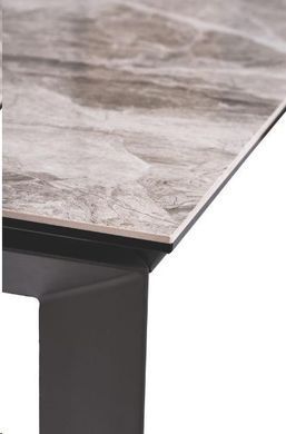 Стол Обеденный VERMONT LIGHT GREY Concepto 120/170x80 Керамика фотография
