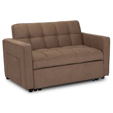 Кресло раскладное MEBEL ELITE ASTER Коричневый фотография