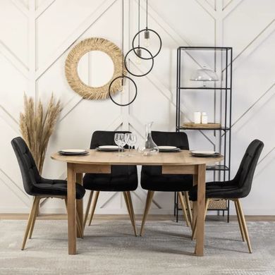 Стол кухонный раскладной MEBEL ELITE HARRY 102(142)х102 см Дуб ривьера фотография