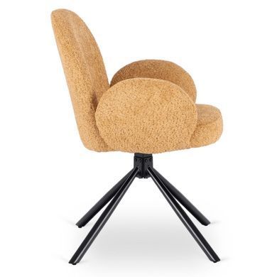 Стілець поворотний MEBEL ELITE MUSSO Гірчичний фотографія