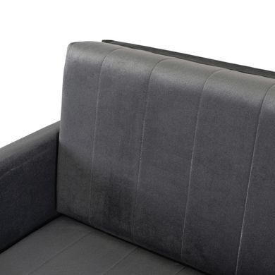 Набір з 2х розкладних крісел MEBEL ELITE VERO 2, 126 см Сірий / велюр фотографія