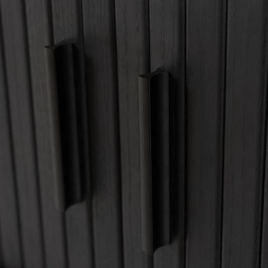 ТВ Тумба MEBEL ELITE TRISH 120 Черный фотография