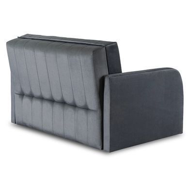 Набір з 2х розкладних крісел MEBEL ELITE VERO 2, 126 см Сірий / велюр фотографія