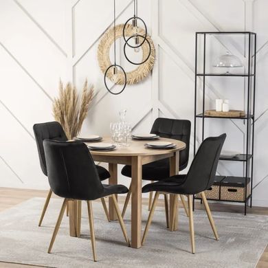 Стол кухонный раскладной MEBEL ELITE HARRY 102(142)х102 см Дуб ривьера фотография