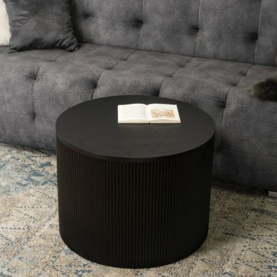 Журнальний столик HOPE MEBEL ELITE 60x60 Чорний фотографія
