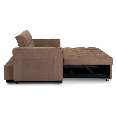 Кресло раскладное MEBEL ELITE ASTER Коричневый фотография
