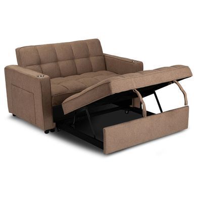 Кресло раскладное MEBEL ELITE ASTER Коричневый фотография