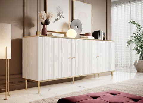Комод Glamour Cama 180 Белый фотография