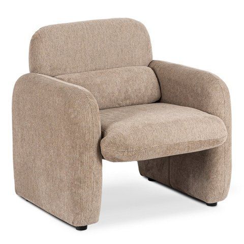 Крісло MEBEL ELITE TOGO Темний Беж фотографія