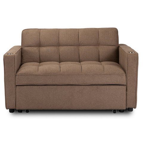 Крісло розкладне MEBEL ELITE ASTER Коричневий фотографія