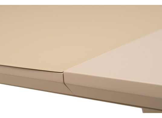 Стіл розкладний TML-755 VETRO 160x90 Матовий Капучино фотографія