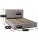 Ліжко двоспальне MEBEL ELITE MARSYLIA 160x200 см Сірий