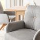 Стілець поворотний MEBEL ELITE BIANCO Сірий