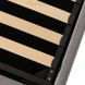 Ліжко двоспальне MEBEL ELITE MARSYLIA 160x200 см Сірий
