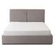 Ліжко двоспальне MEBEL ELITE MARSYLIA 160x200 см Сірий