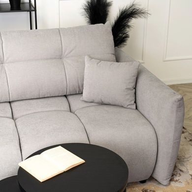 Кутовий диван MEBEL ELITE ALMA 250 см Беж (лівий) фотографія