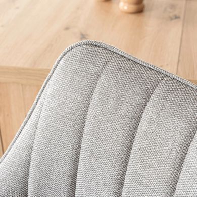 Стілець поворотний MEBEL ELITE LEMON Сірий фотографія
